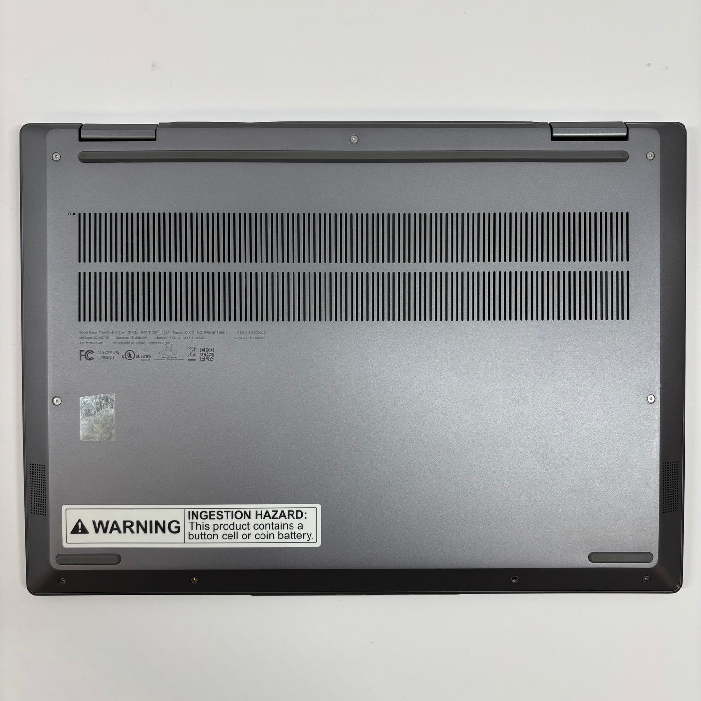 Broken Lenovo ThinkBook 14 2-in-1 G4 14" Core Ultra 7 155U 1.7GHz NO RAM NO SSD PARTS