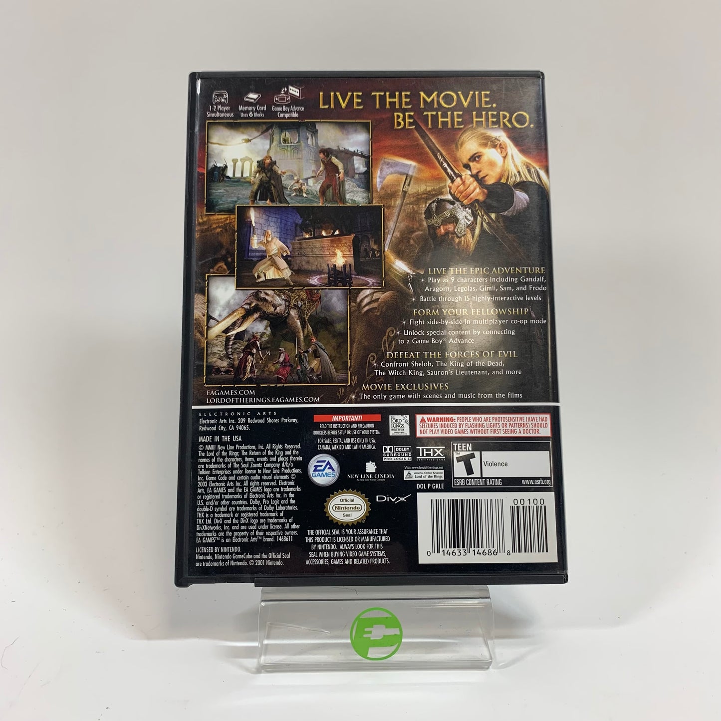 Lord of the Rings Return of the King (Nintendo GameCube, 2003)
