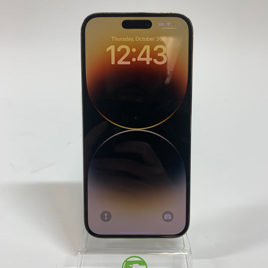 Unlocked Apple iPhone 14 Pro Max 128GB 18.5 Gold MQ8Q3LL/A