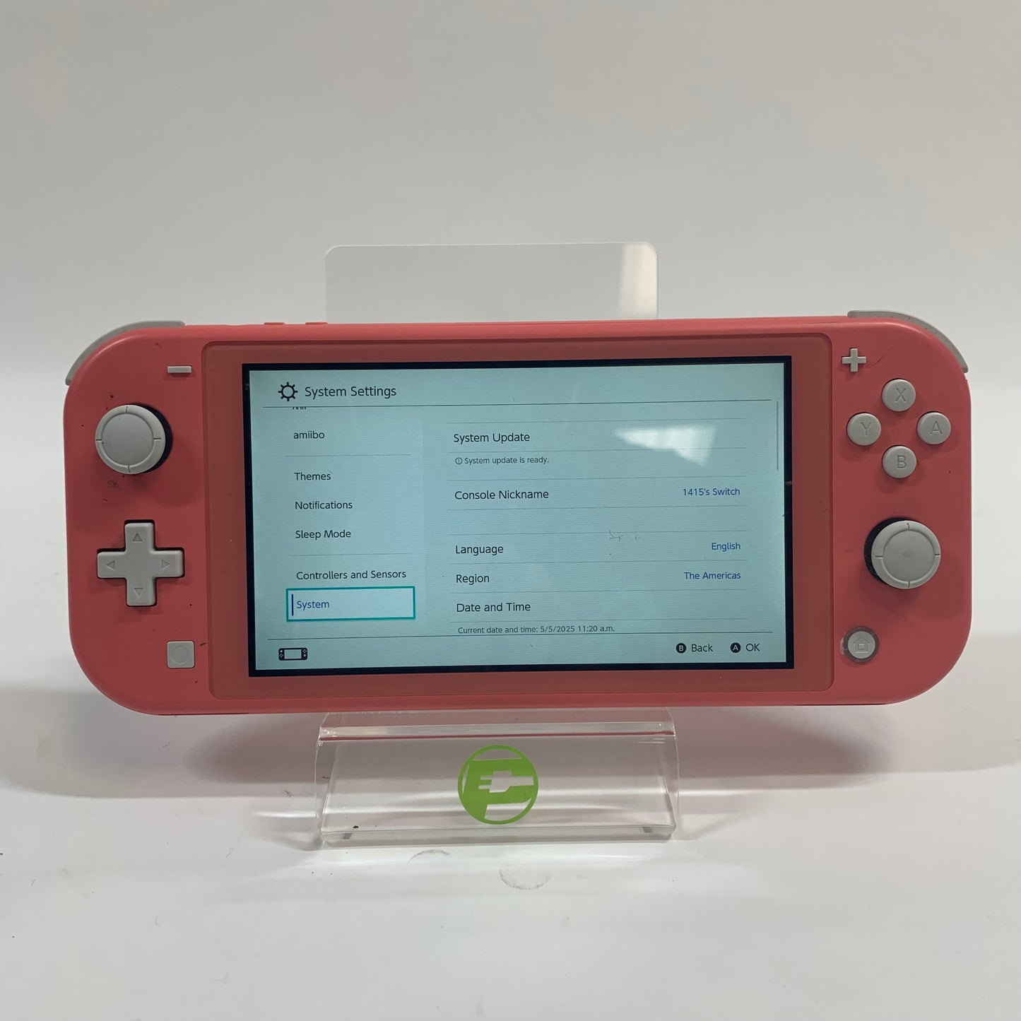 Nintendo Switch Lite Handheld Game Console Only HDH-001 Coral