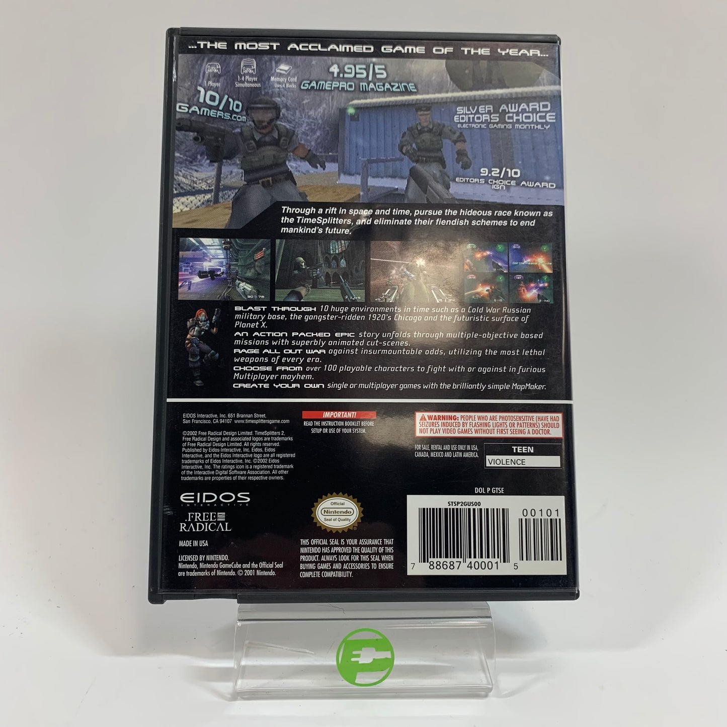 Time Splitters 2 (Nintendo GameCube, 2002)