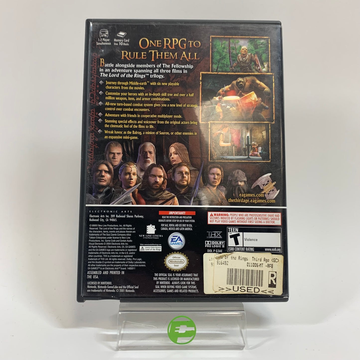 Lord of the Rings: The Third Age (Nintendo GameCube, 2004)