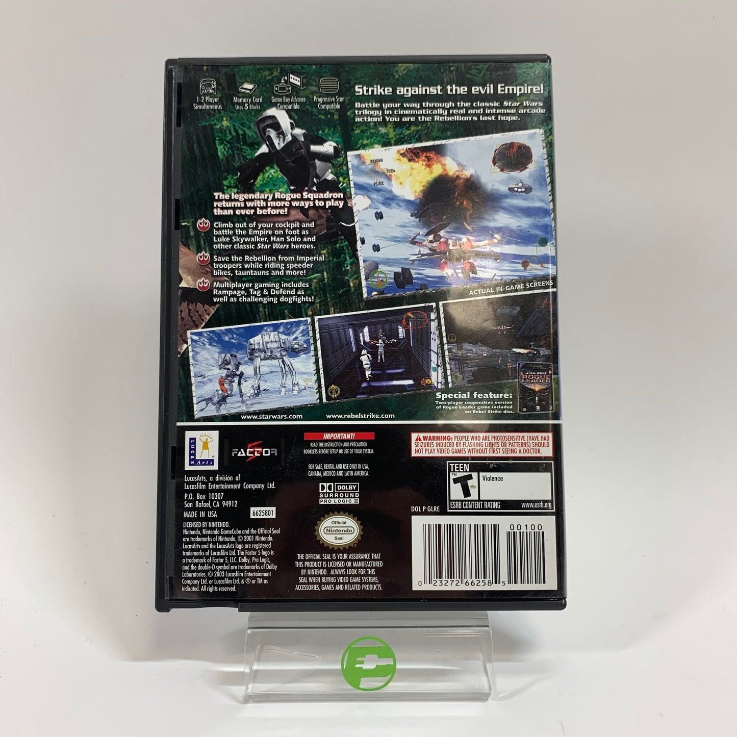 Star Wars Rebel Strike (Nintendo GameCube, 2003)