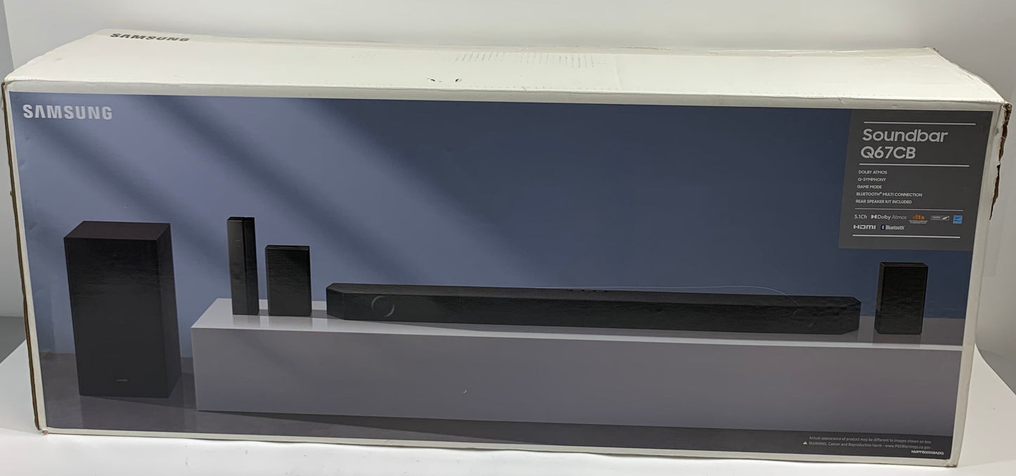 Samsung G67CB Wireless Soundbar Black
