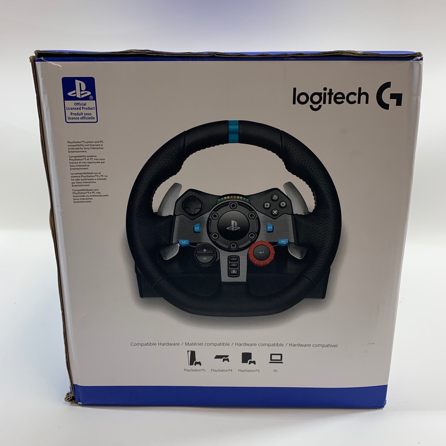 New Logitech Playstation G29 Driving Force Racing Wheel/Pedals/Shifter W-0002
