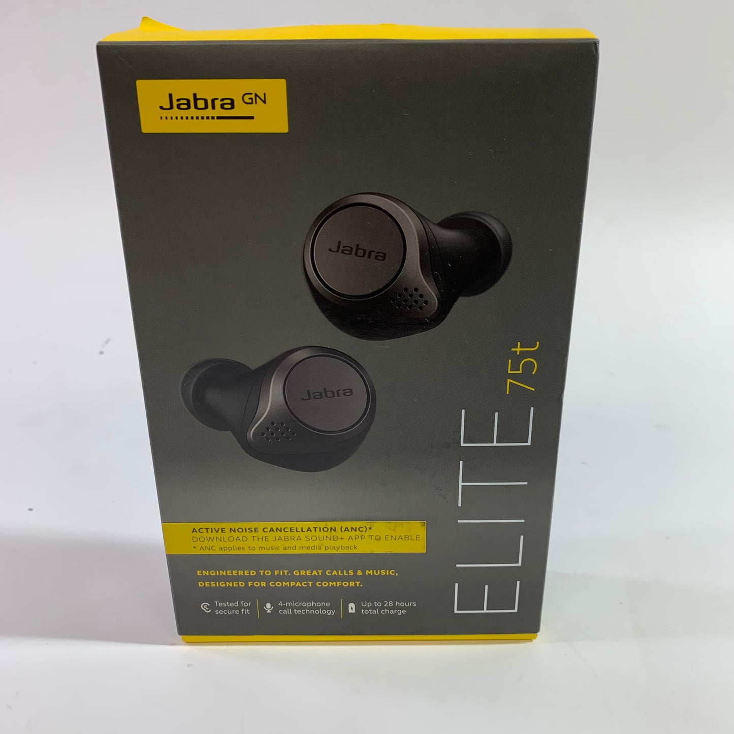 Jabra Elite 75t Wireless Bluetooth Earbuds Black W41K
