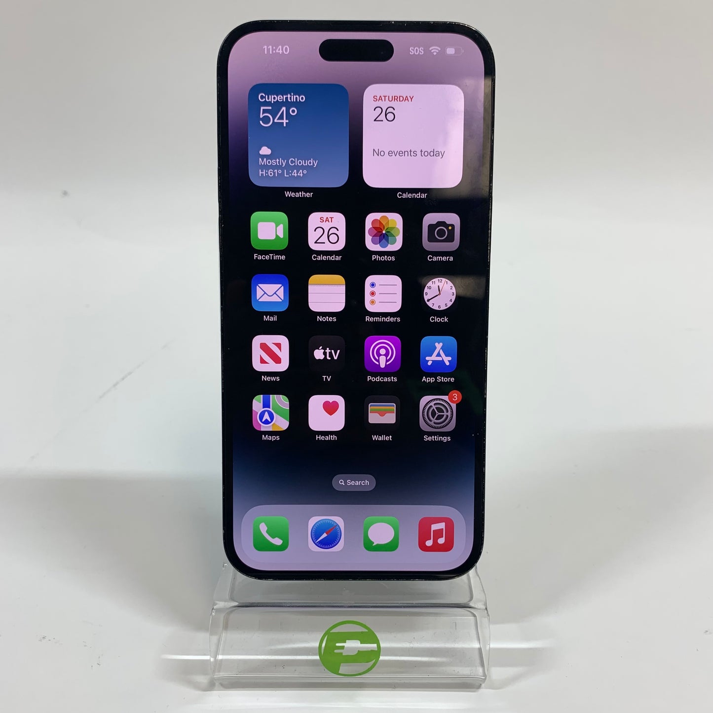 T-Mobile Apple iPhone 14 Pro Max 128GB 18.3.2 SPACE BLACK A2651