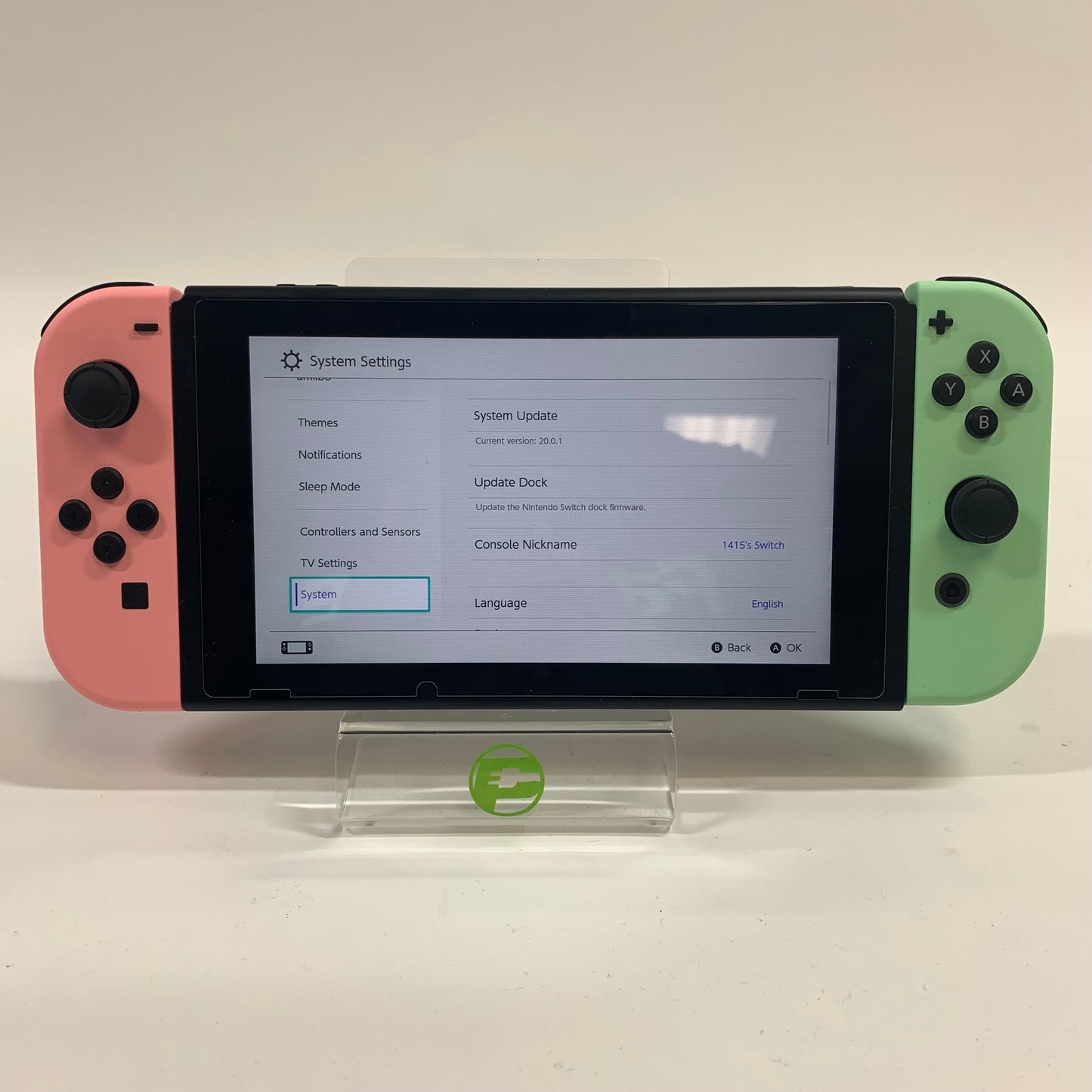 Nintendo Switch v2 Video Game Console HAC-001(-01) Black