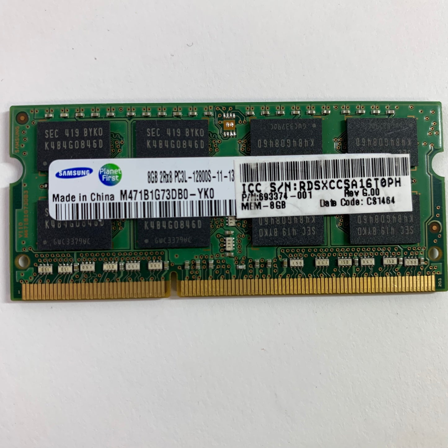 Lot of Various SODIMM 48GB (6X8GB) RAM DDR3 1600MHz