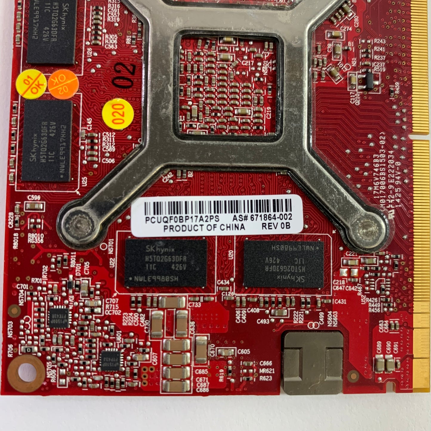 AMD Lot of 2 x radeon hd 7650a 2GB DDR3 Graphics Card 687445-001