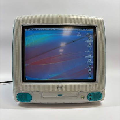 1999 Apple iMac G3 17" PowerPC G3 333MHz 32MB RAM 6GB HDD Black M4984 Blueberry