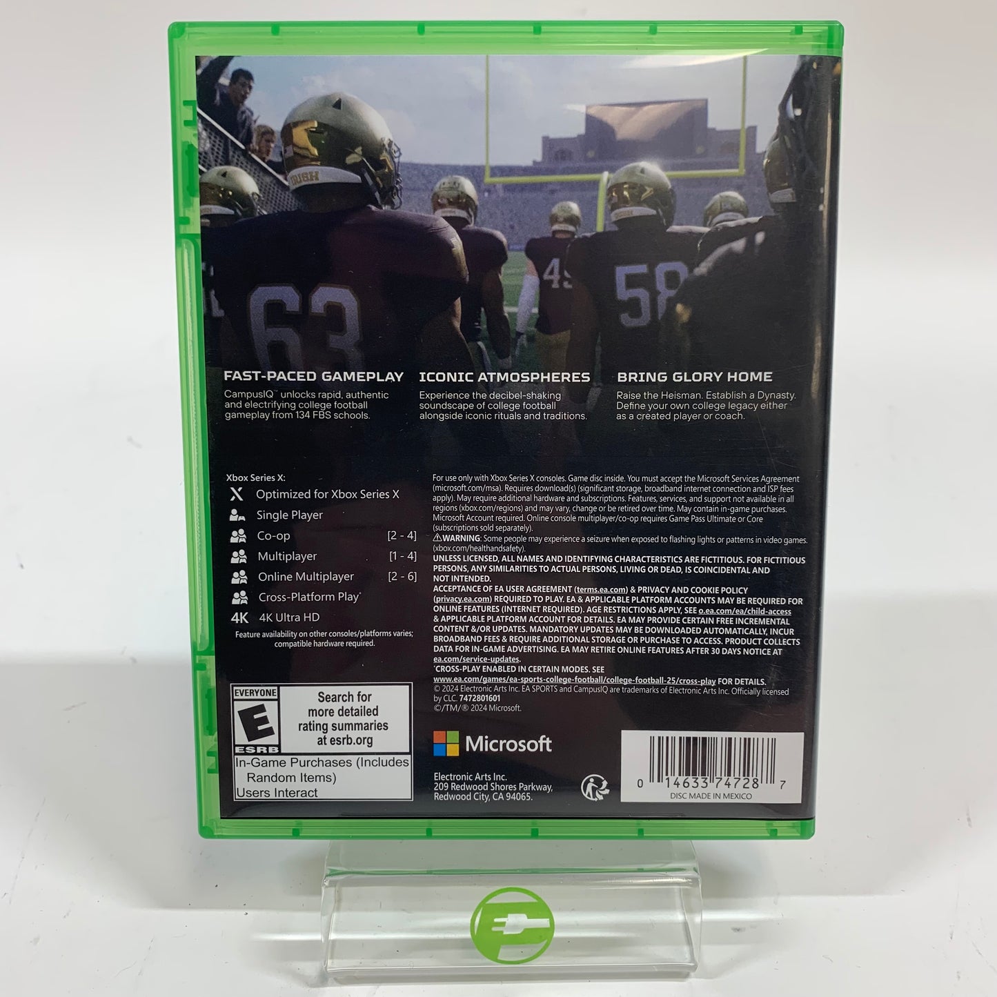EA Sports College Football 25 (Microsoft Xbox Series X, 2024)