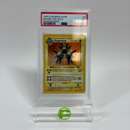 Pokémon TCG Base Set Magneton #9 English PSA 3