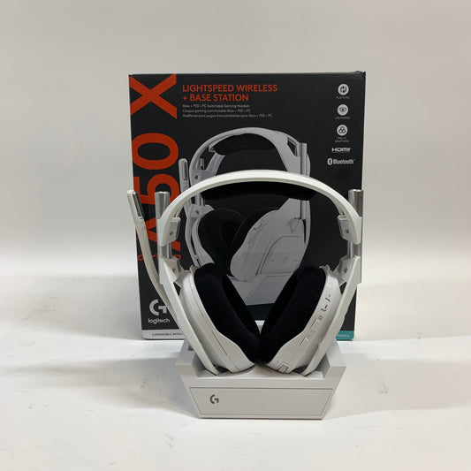 Logitech A50 Wireless + Base Station Gaming Headset White