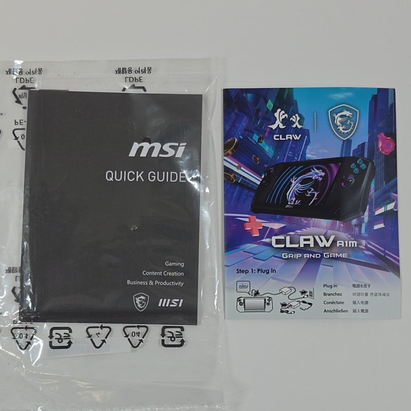 MSI Claw 7" Intel Core Ultra 5 135H 16GB RAM 512GB Black MS-IT41