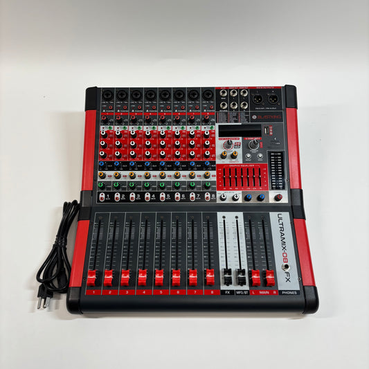 BlastKing Ultramix-8FX 8-Channel Stereo Mixing Console