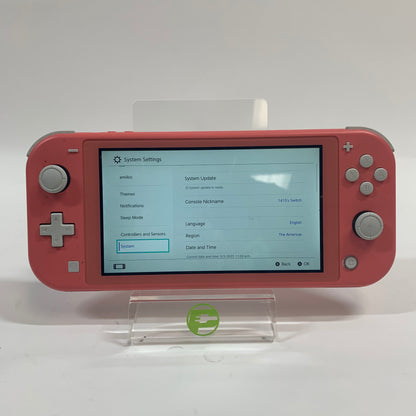 Nintendo Switch Lite Handheld Game Console Only HDH-001 Coral