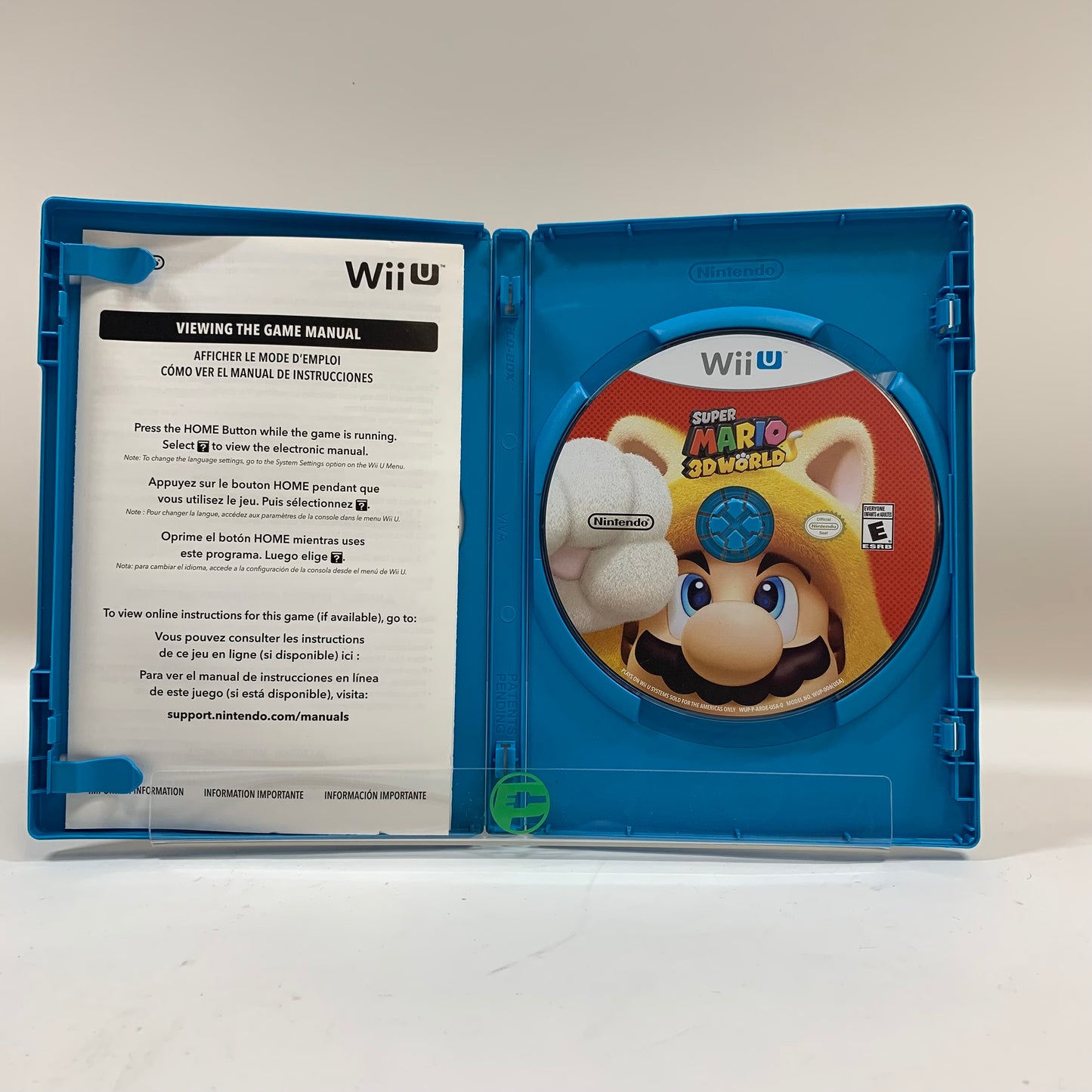 Super Mario 3D World [Nintendo Selects] (Nintendo Wii U, 2016)