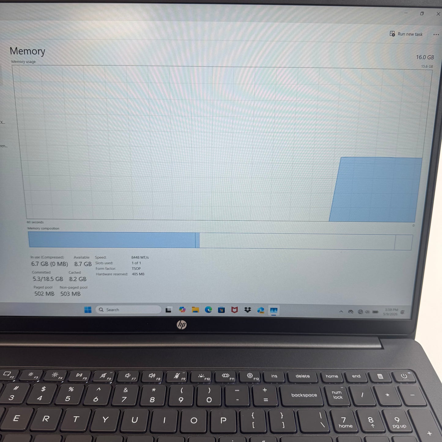 HP OmniBook 3 16-BZ001WM Snapdragon X 16GB RAM 512GB