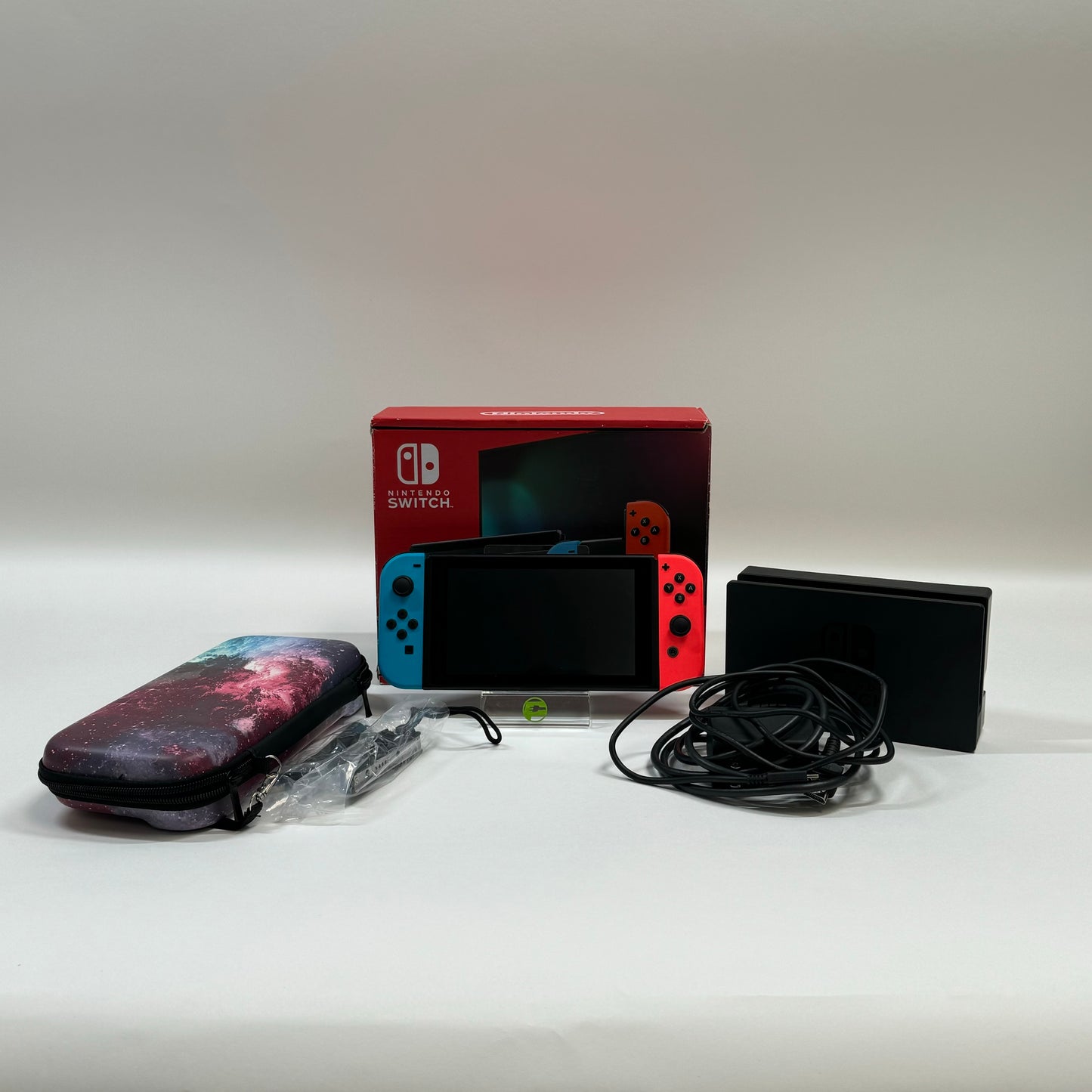 Nintendo Switch v1 Video Game Console HAC-001 Red/Blue