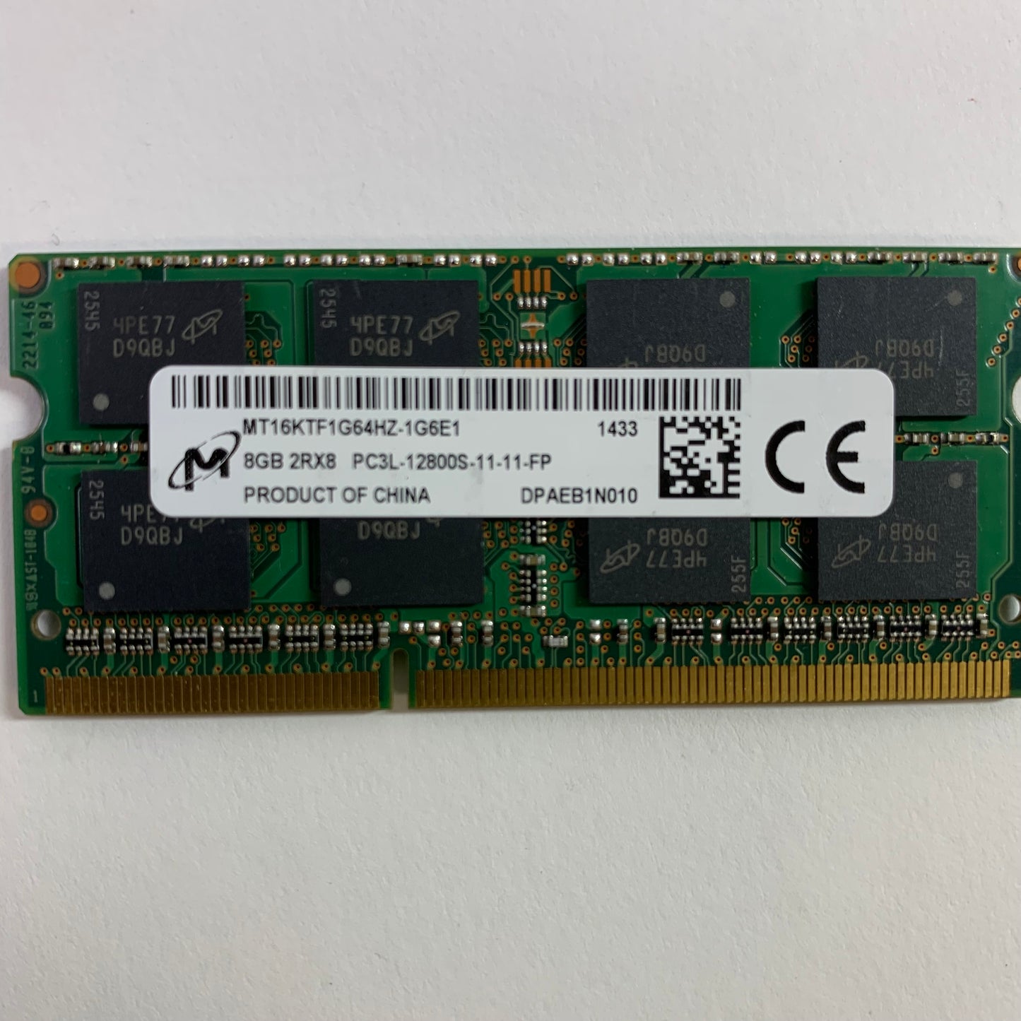 Lot of Various SODIMM 48GB (6X8GB) RAM DDR3 1600MHz