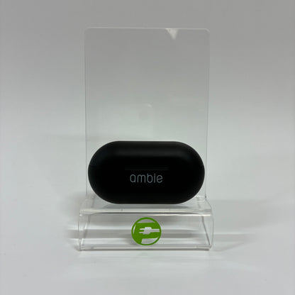 Ambie Sound Earcuffs Open Ear True Wireless Earbuds Black AM-TW01