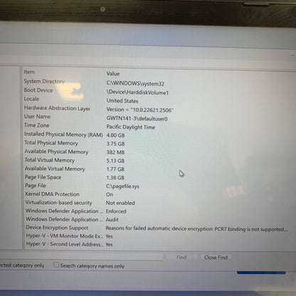 Gateway GWTN141 14.1" i3-1005G1 1.2GHz 4GB RAM 128GB SSD