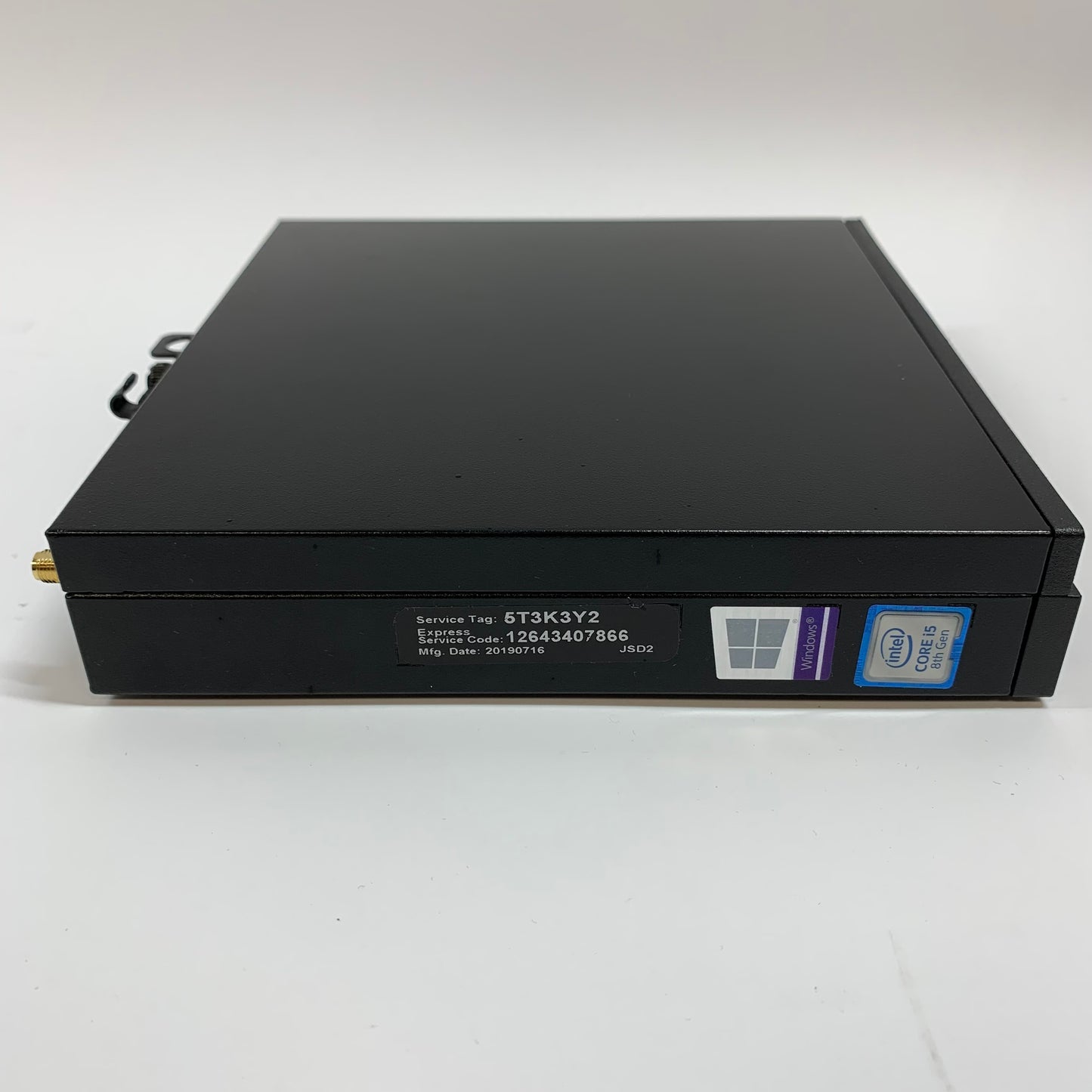 Dell Optiplex 3060 Micro PG27H Core i5-8500T 2.10GHz 8GB RAM NO HDD NO OS