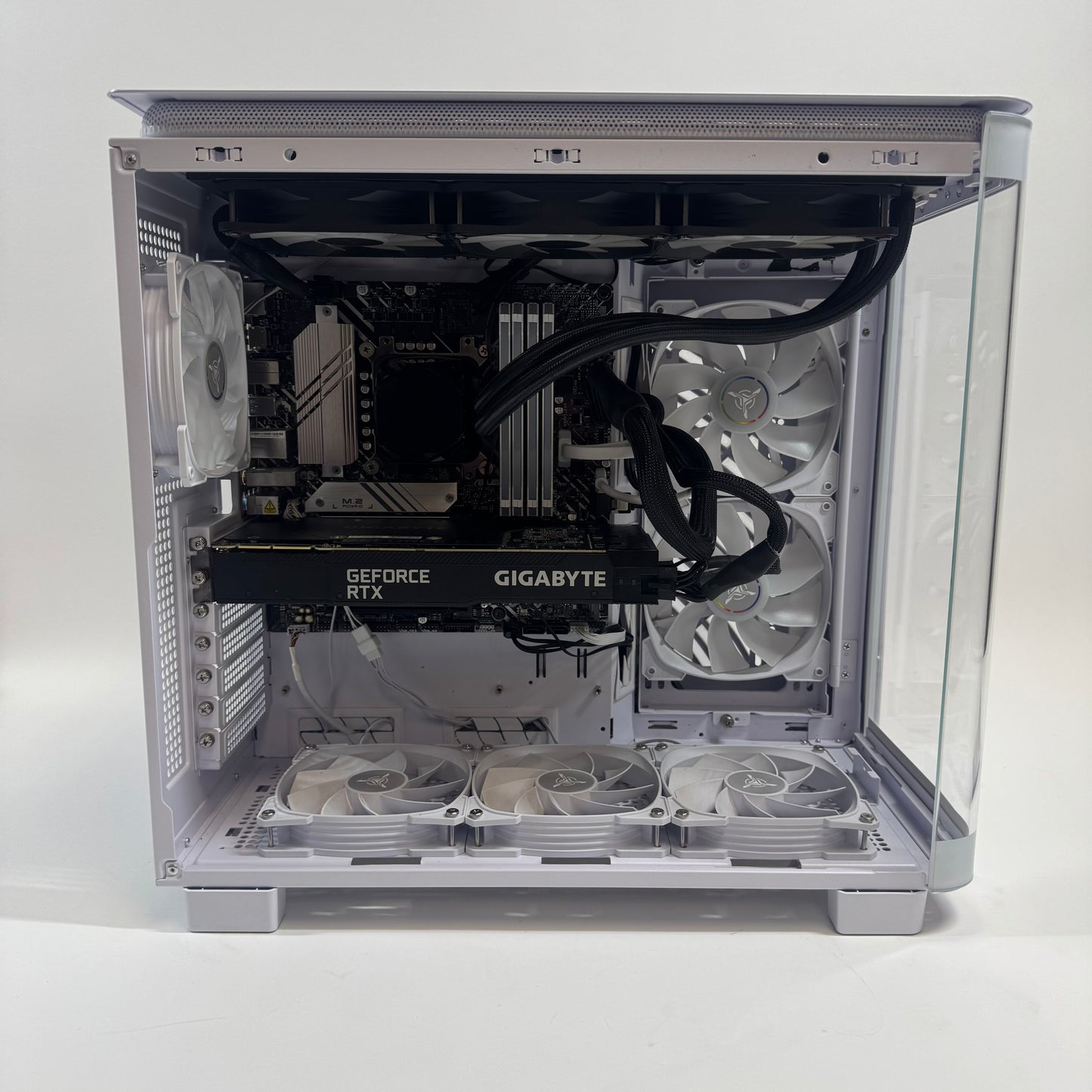 White KP95 AI Studio Elite AIO PC i9-13900K RTX 3090 32GB RAM Turbo 4TB Storage