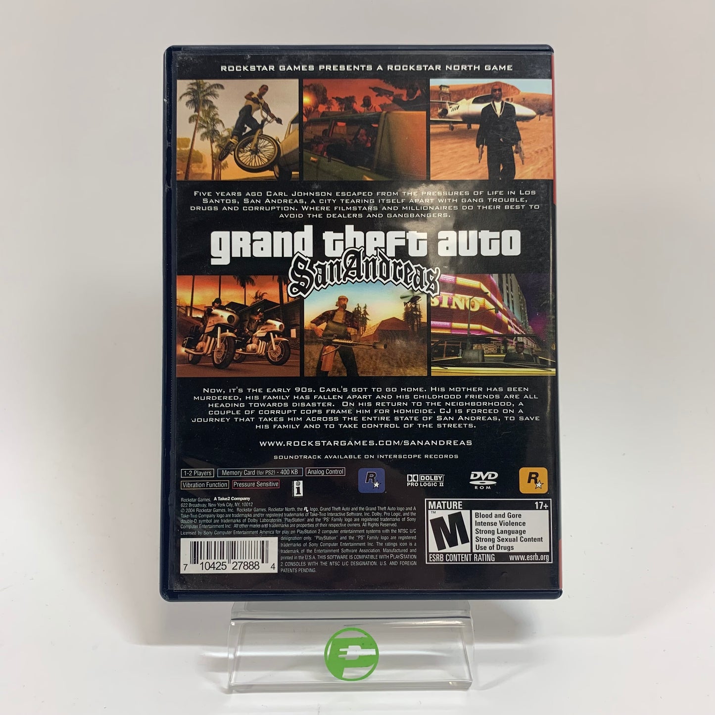Grand Theft Auto San Andreas [Greatest Hits] (Sony PlayStation 2 PS2, 2006)