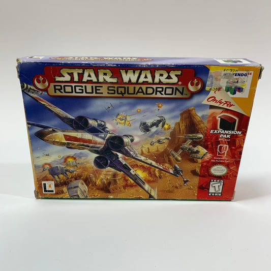 Star Wars Rogue Squadron (Nintendo 64 N64, 1998)
