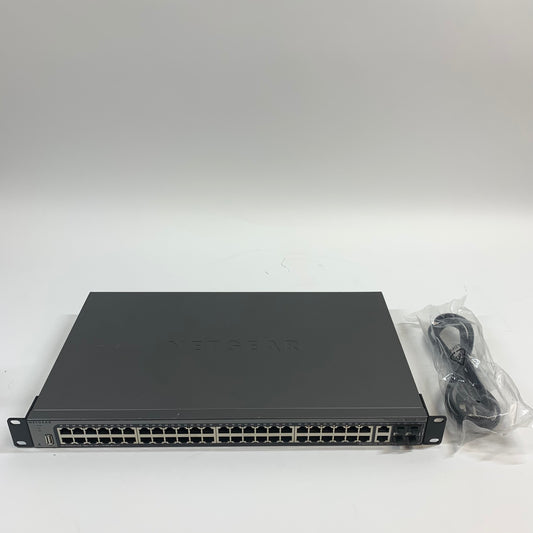 Netgear ProSafe 50-port Gigabit L2+Managed Switch Network Switcher (Unclaimed)