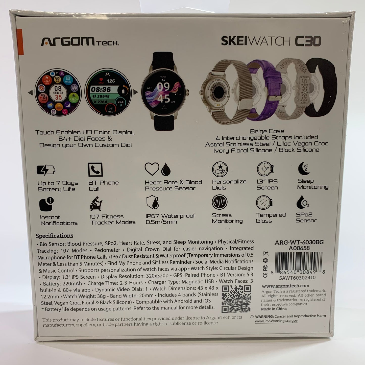 New Argom Skei Watch C30 43mm