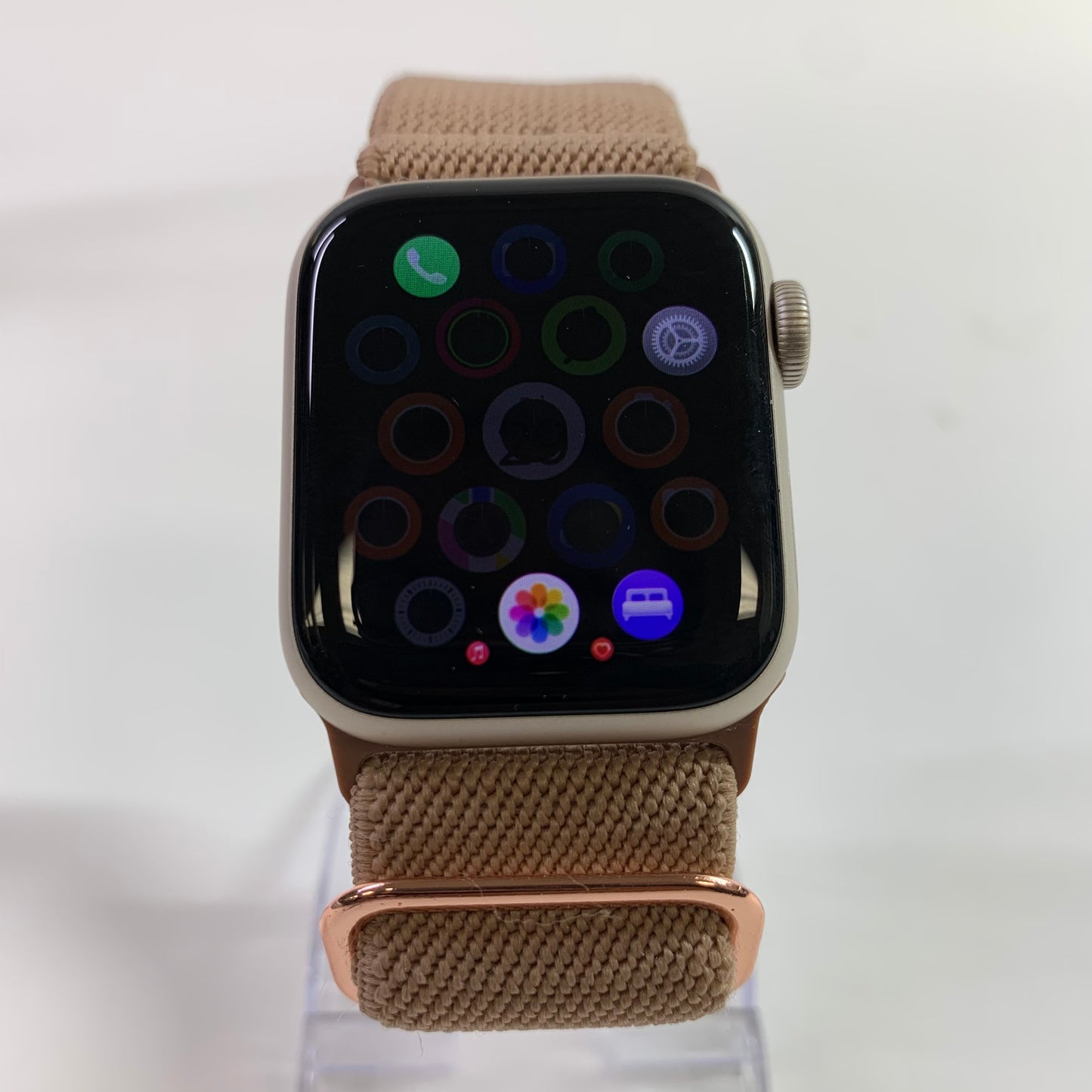 GPS Only Apple Watch SE 3 40MM Starlight Aluminum Aftermarket Band MEH34LW/A