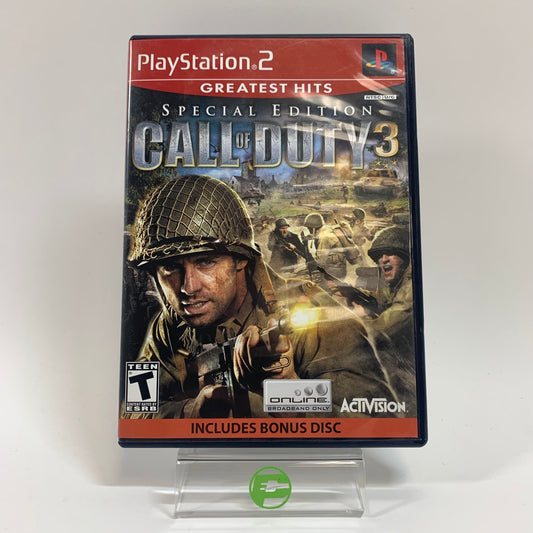 Call of Duty 3 [Special Edition] (Sony PlayStation 2 PS2, 2006)