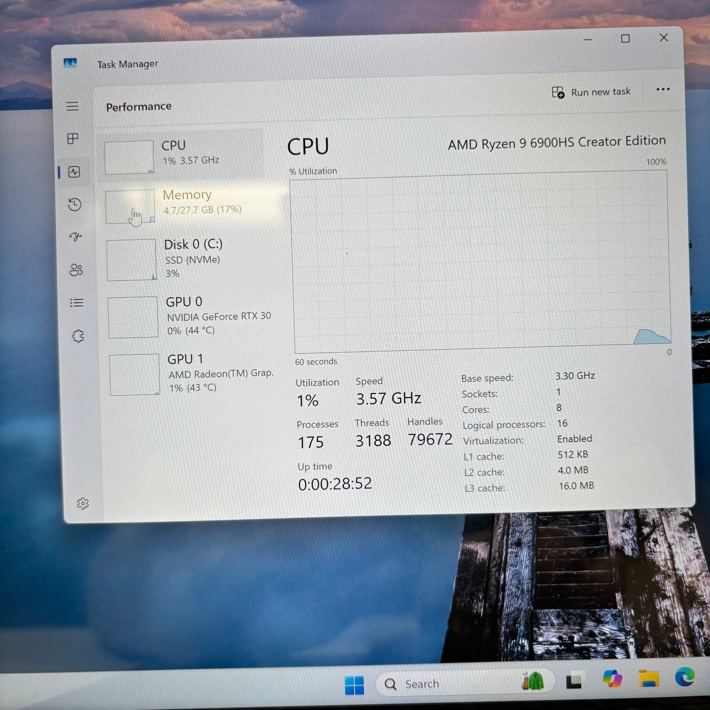 Lenovo Slim 7 Pro X 14ARH7 14.5" Ryzen 9 6900HS 3.3GHz 32GB RAM 1TB SSD RTX 3050