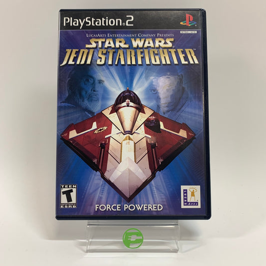 Star Wars Jedi Starfighter (Sony PlayStation 2 PS2, 2002)