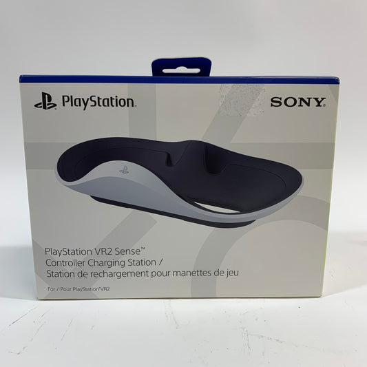 New Sony Playstation VR PSVR2 controller charging station White CFI-ZSS1