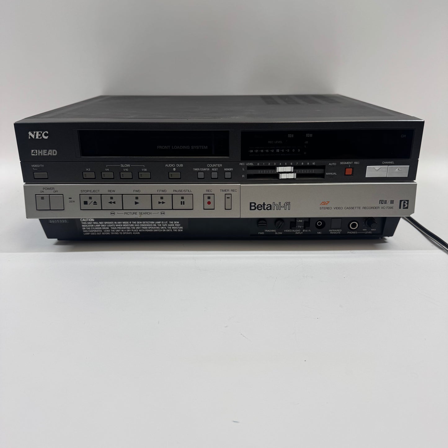 NEC VC-739E Video Cassette Recorder