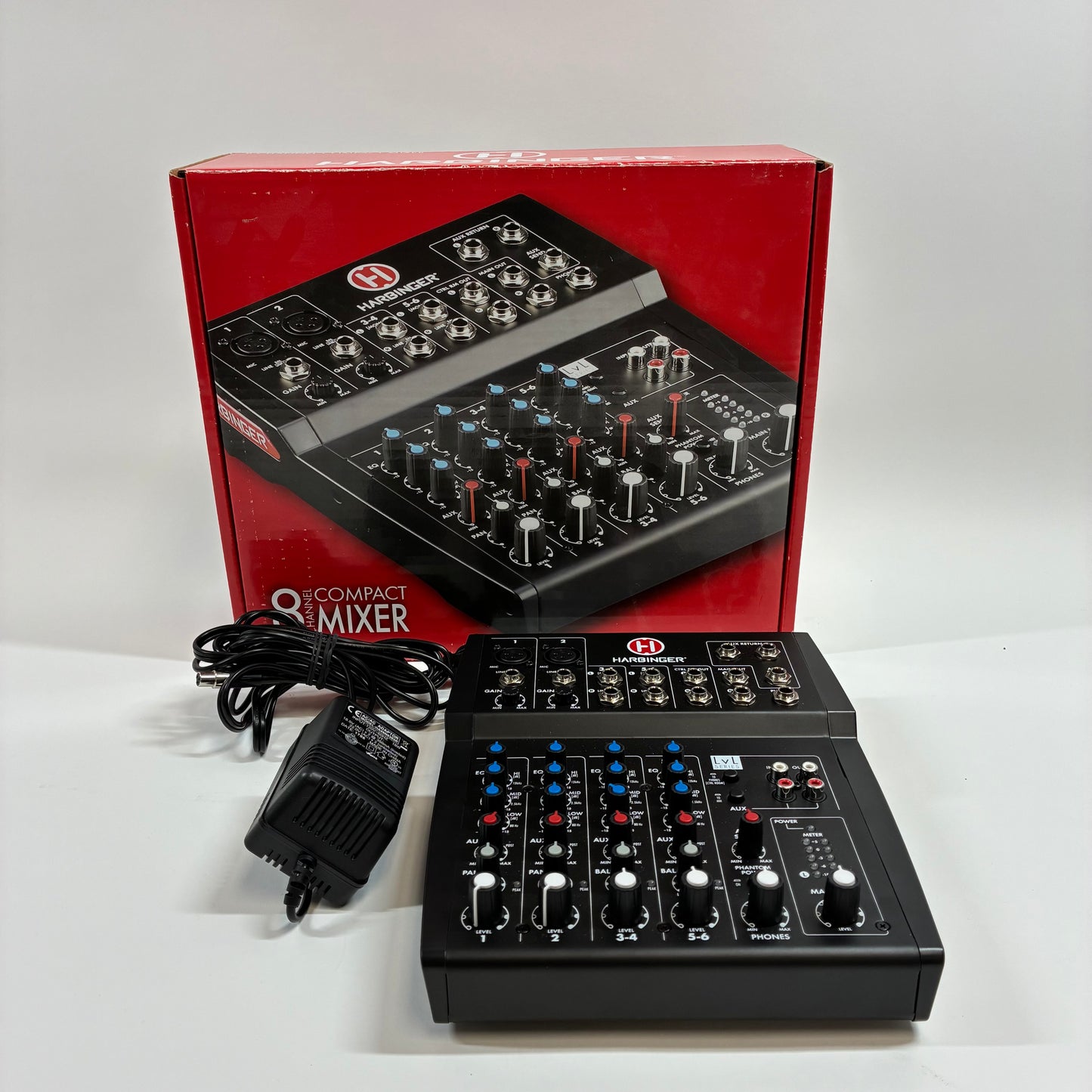 Harbinger L802 8 Channel Compact Mixer