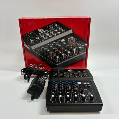 Harbinger L802 8 Channel Compact Mixer