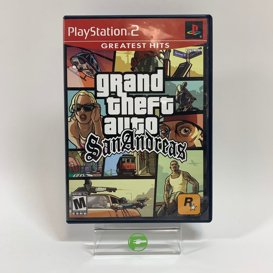 Grand Theft Auto San Andreas [Greatest Hits] (Sony PlayStation 2 PS2, 2006)