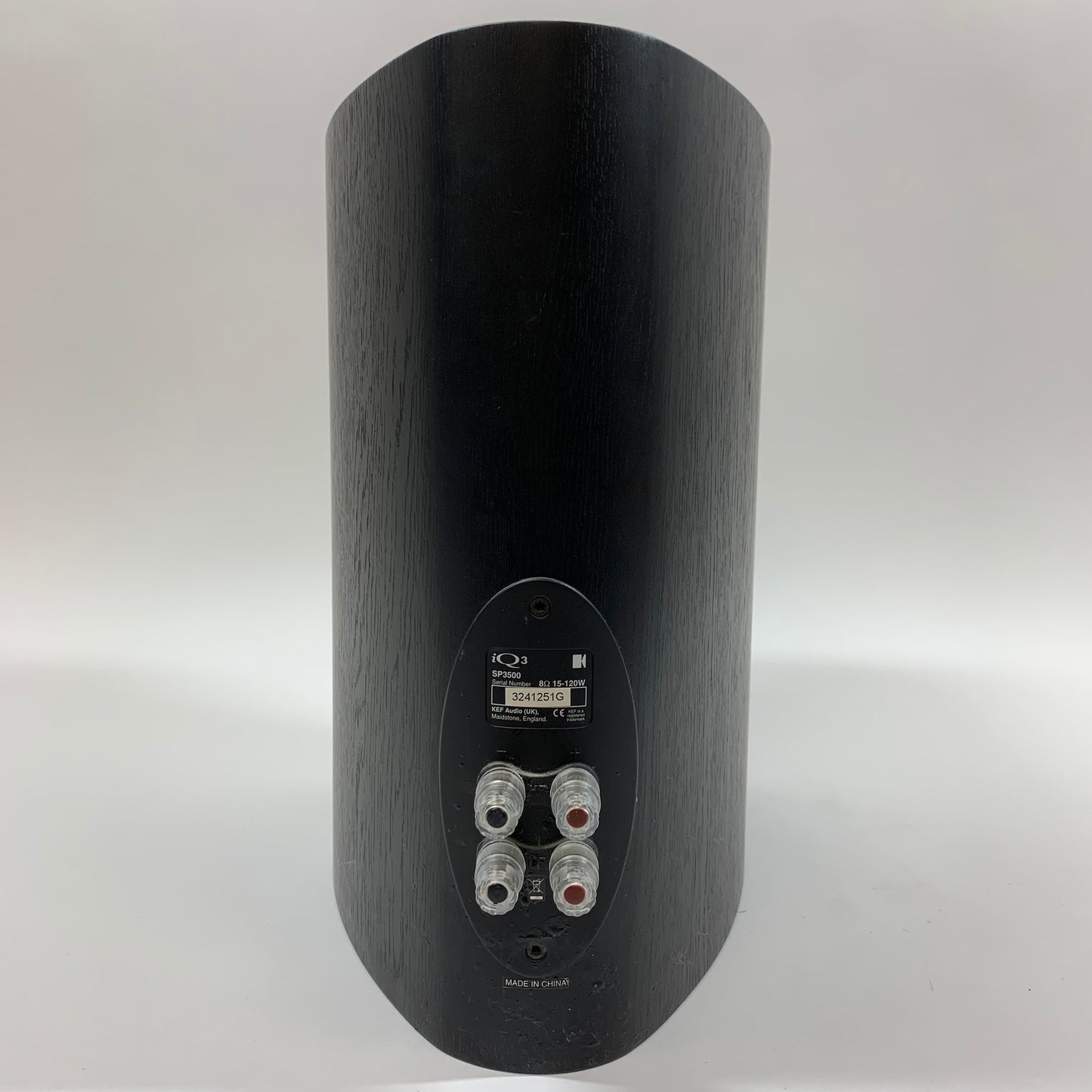 KEF iQ3 Bookshelf Speakers Black SP3500