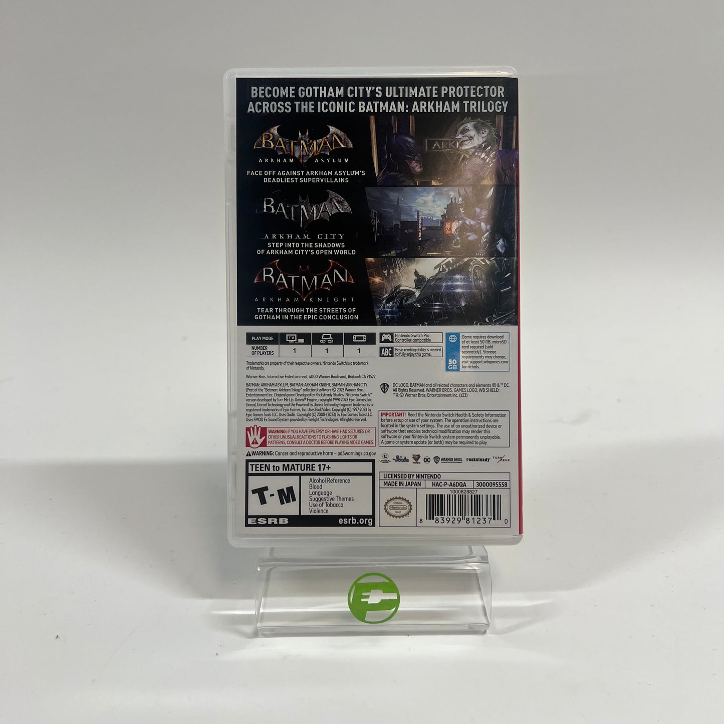 Batman: Arkham Trilogy (Nintendo Switch, 2023)