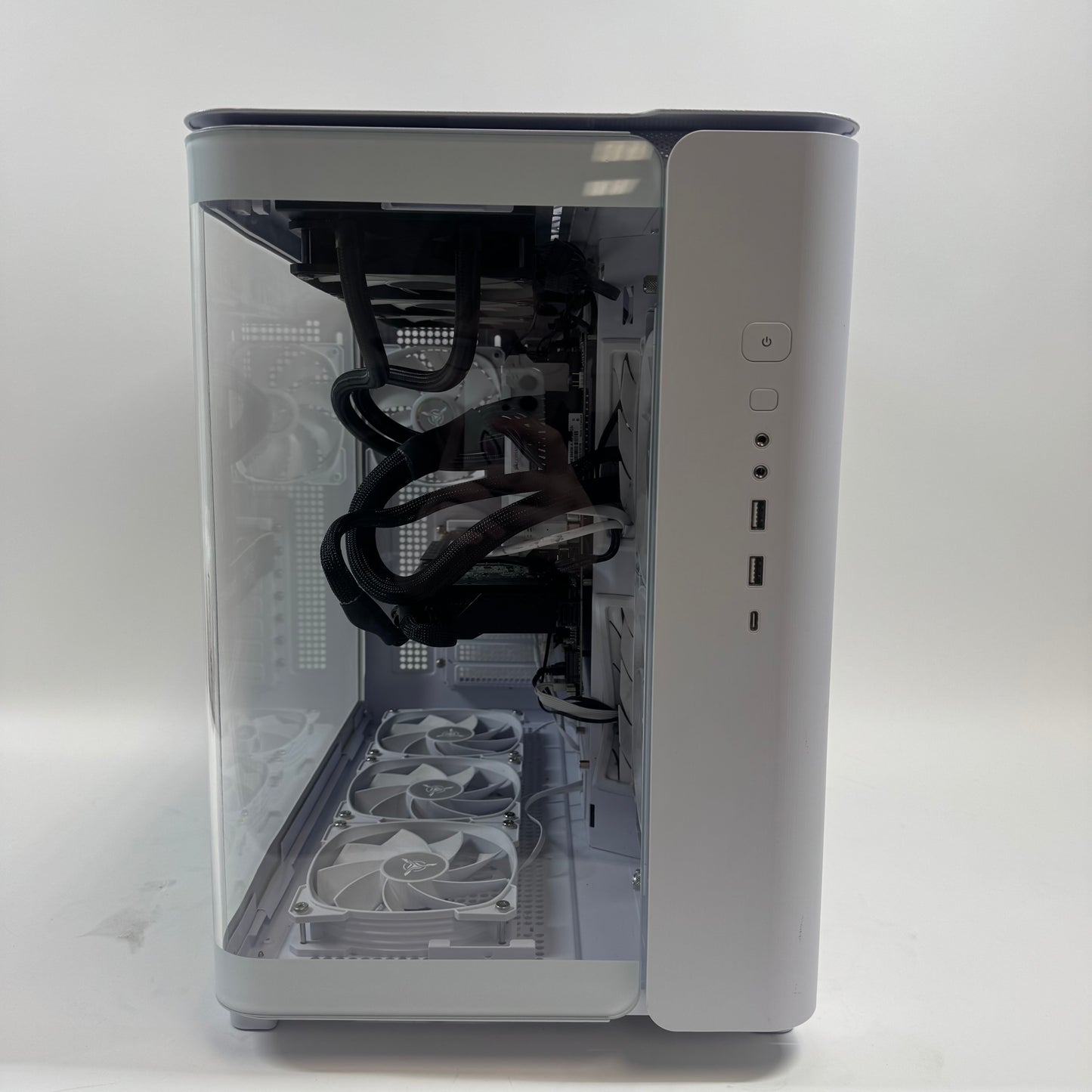 White KP95 AI Studio Elite AIO PC i9-13900K RTX 3090 32GB RAM Turbo 4TB Storage