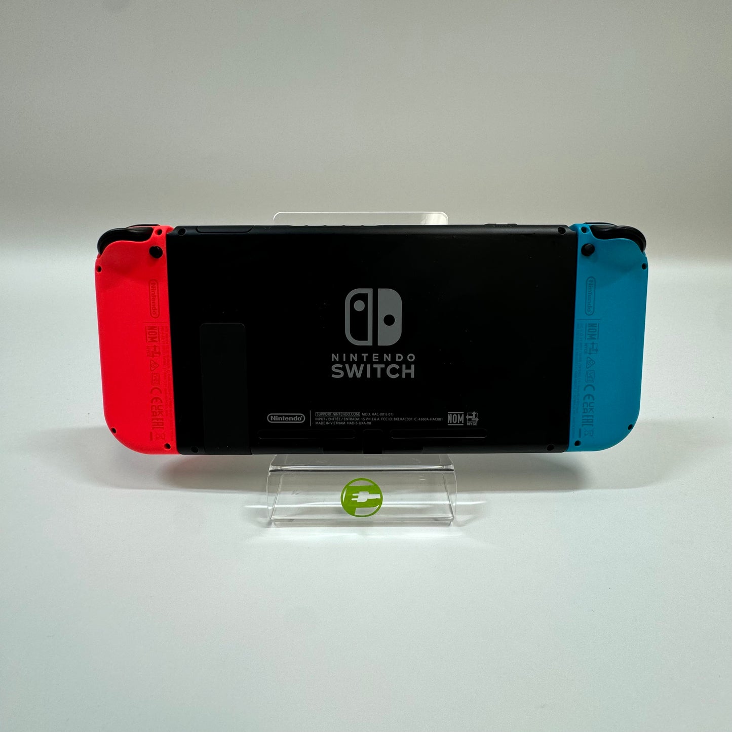 Nintendo Switch v1 Video Game Console HAC-001 Red/Blue