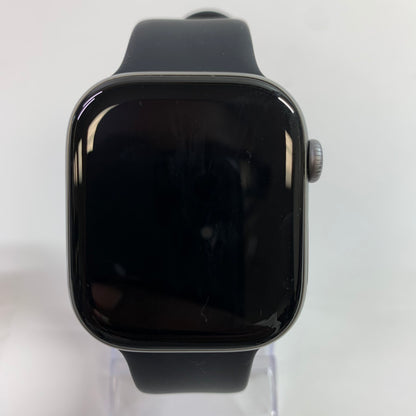 GPS Apple Watch Series 11 46MM Space Gray Aluminum Black Sport BandMEV44LW/A