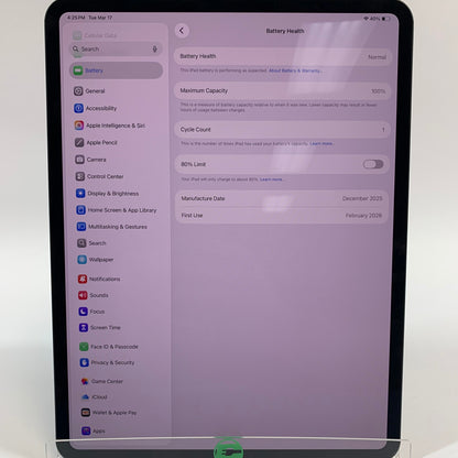 Unlocked Apple iPad Pro 13" M5 256GB Space Black ME7W4LL/A