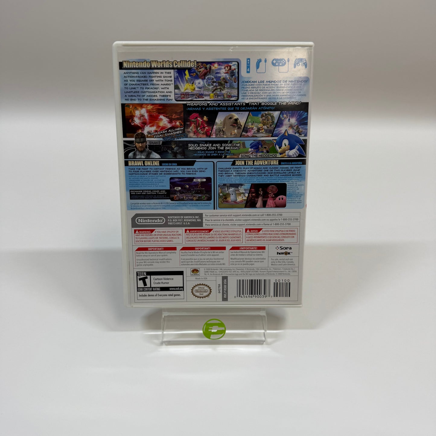 Super Smash Bros. Brawl (Nintendo Wii, 2008)