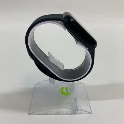GPS Only Apple Watch SE 2nd Gen 40MM Starlight Aluminum Black Sport Band A2722